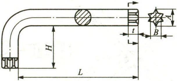 10.內(nèi)六角花形扳手